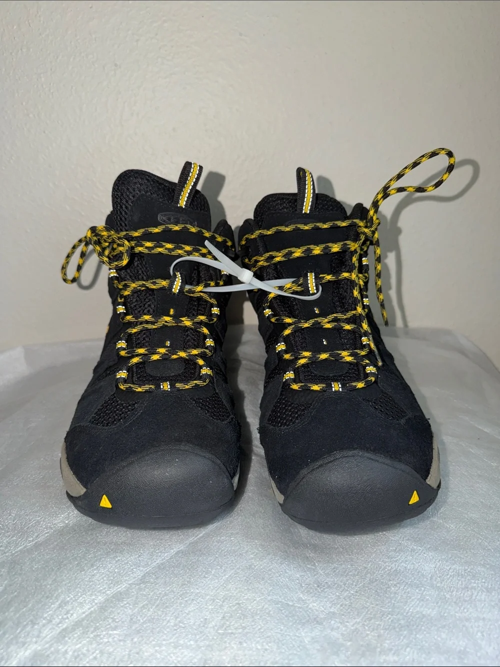 Keen  Black Sneakers with Yellow Accents